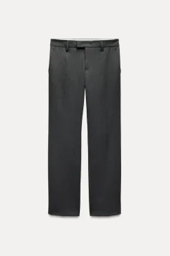 Sale PANTALÓN RECTO TIRO BAJO ZW COLLECTION Mujer Pantalones