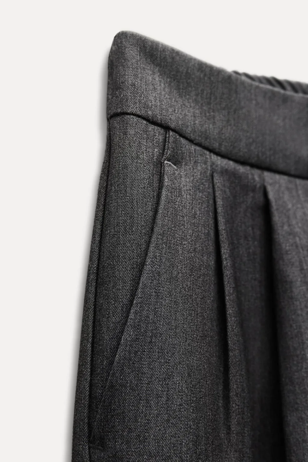 Hot PANTALÓN RECTO VUELTA BAJO Mujer Pantalones