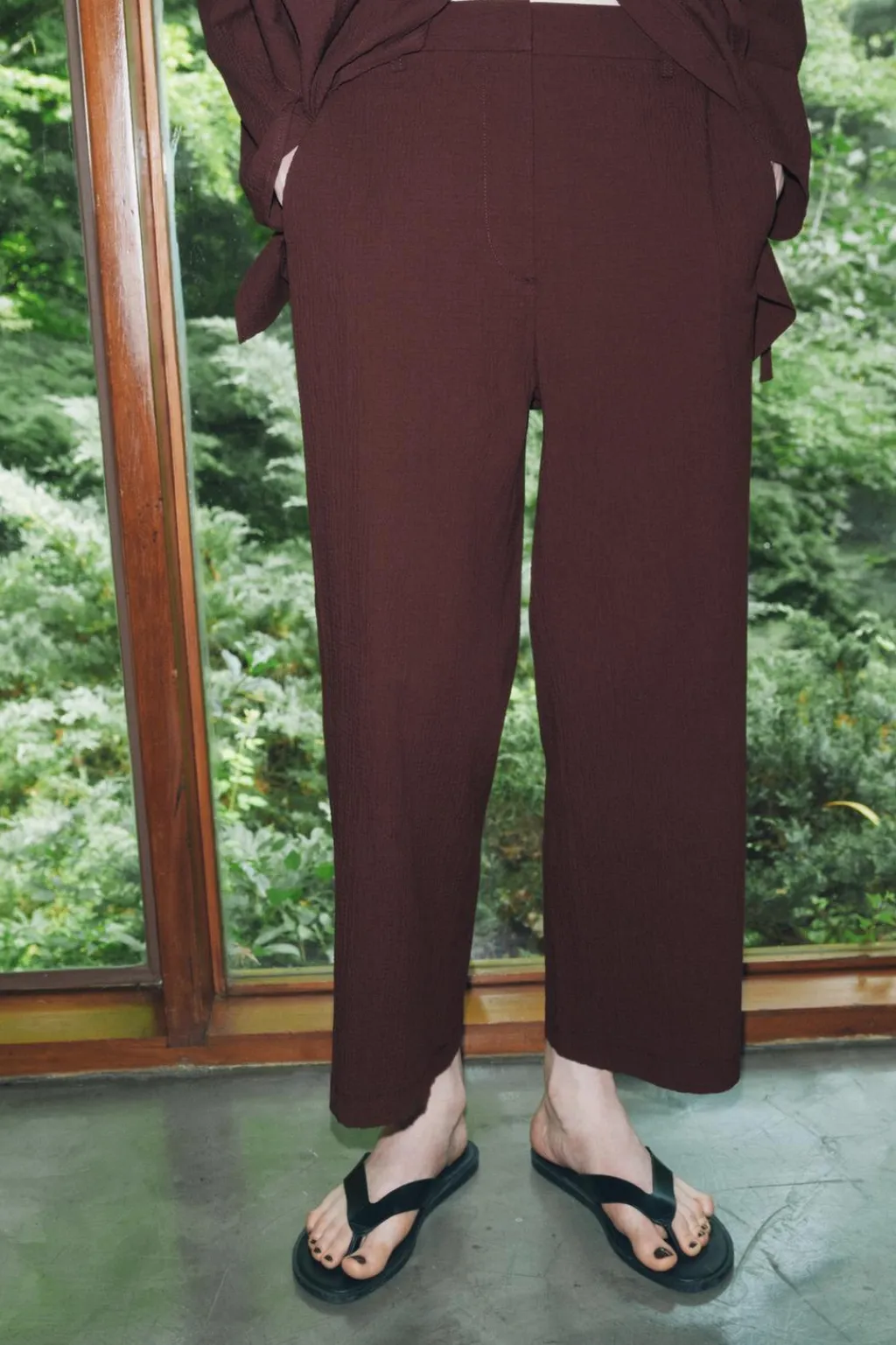 Hot PANTALÓN RECTO ZW COLLECTION Mujer Pantalones