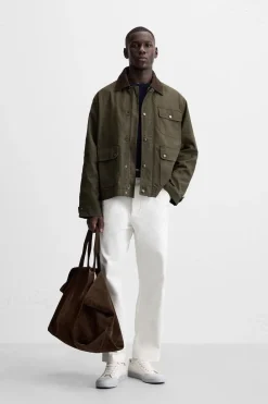 Discount PANTALÓN REGULAR FIT ESTRUCTURA Hombre Pantalones