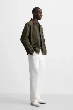 Discount PANTALÓN REGULAR FIT ESTRUCTURA Hombre Pantalones