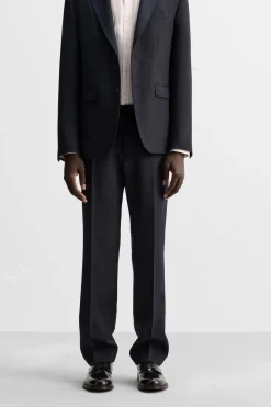 Online PANTALÓN REGULAR FIT LANA Hombre Pantalones