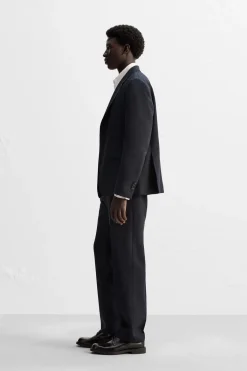 Online PANTALÓN REGULAR FIT LANA Hombre Pantalones