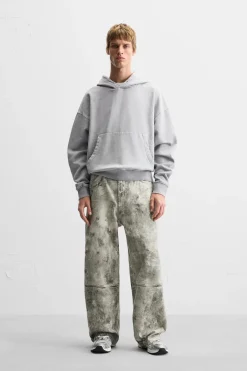 Hot PANTALÓN RELAXED FIT ESTAMPADO ABSTRACTO Hombre Pantalones