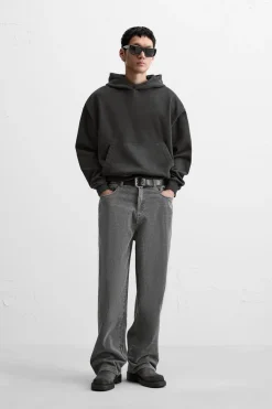 New PANTALÓN RELAXED FIT PANA Hombre Pantalones