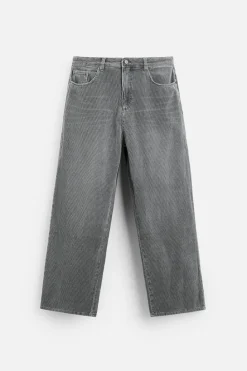 New PANTALÓN RELAXED FIT PANA Hombre Pantalones