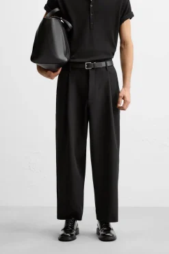 Discount PANTALÓN RELAXED FIT PLIEGUES Hombre Pantalones