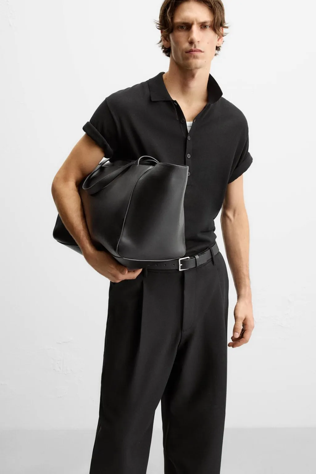 Discount PANTALÓN RELAXED FIT PLIEGUES Hombre Pantalones