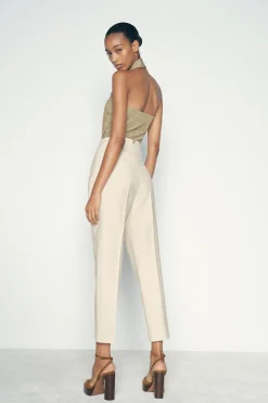 Hot PANTALÓN RÚSTICO TIRO ALTO Mujer Pantalones