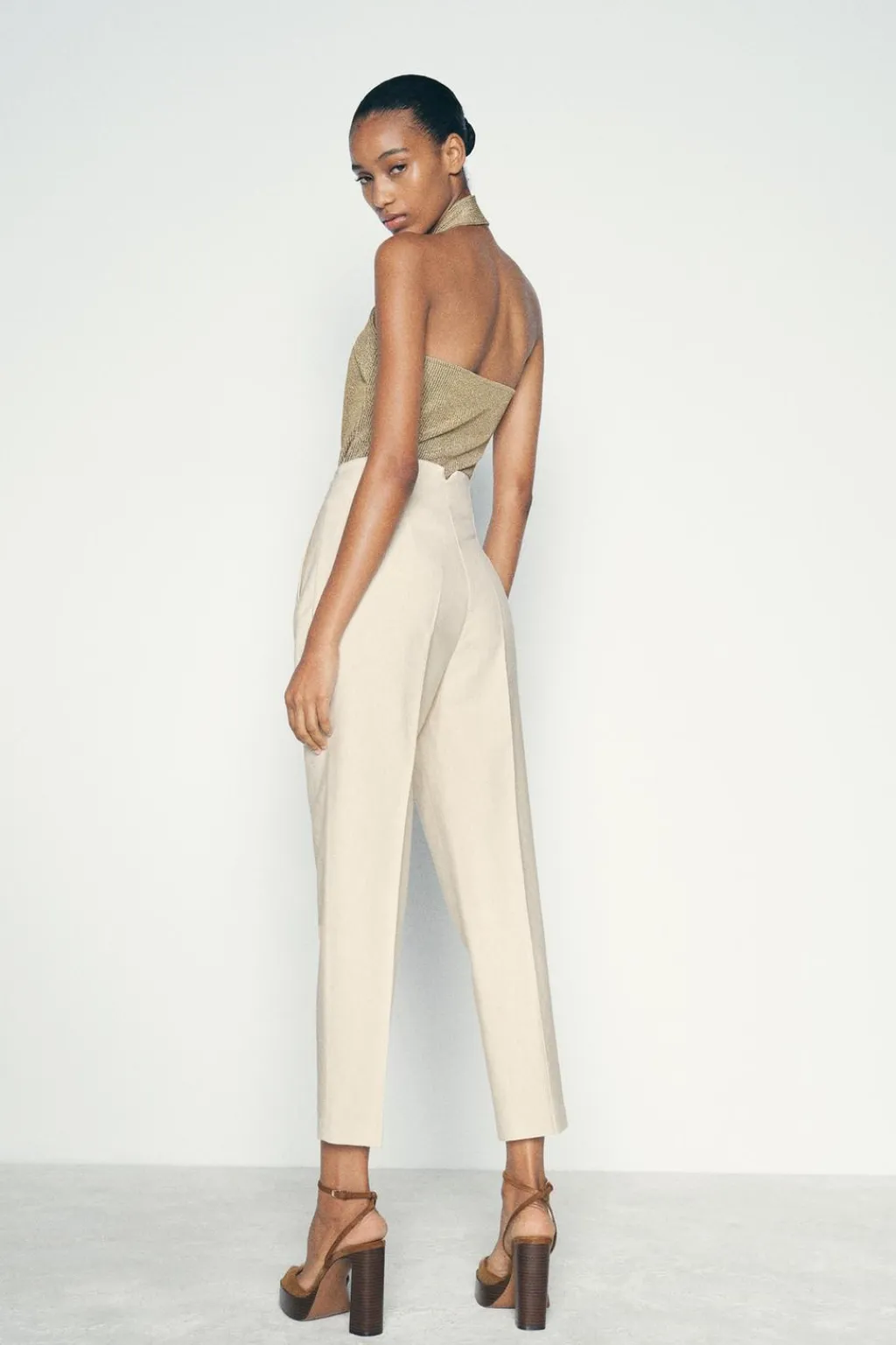 Hot PANTALÓN RÚSTICO TIRO ALTO Mujer Pantalones