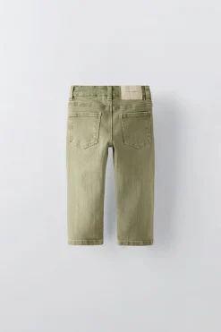 Niños ZARA 1½ - 6 Años·Pantalones|1½ - 6 Años·Pantalones / Leggings<PANTALÓN SARGA REGULAR FIT