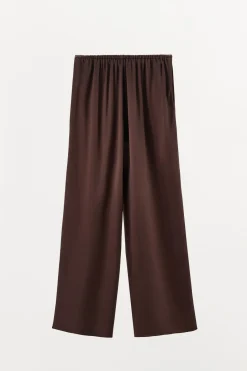 Fashion PANTALÓN SATINADO Mujer Pantalones