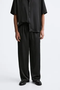 Discount PANTALÓN SATINADO Hombre Pantalones