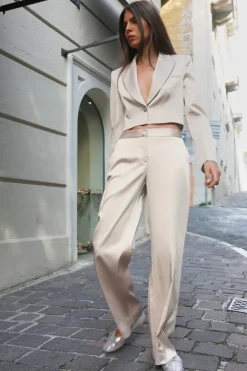 Discount PANTALÓN SATINADO Mujer Pantalones