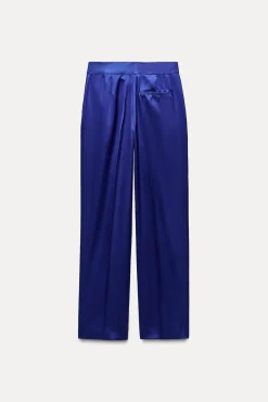 Sale PANTALÓN SATINADO Mujer Pantalones