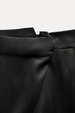 Online PANTALÓN SATINADO ASIMÉTRICO ZW COLLECTION Mujer Pantalones