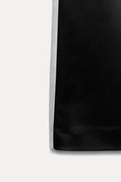 Outlet PANTALÓN SATINADO BANDA LATERAL Mujer Pantalones