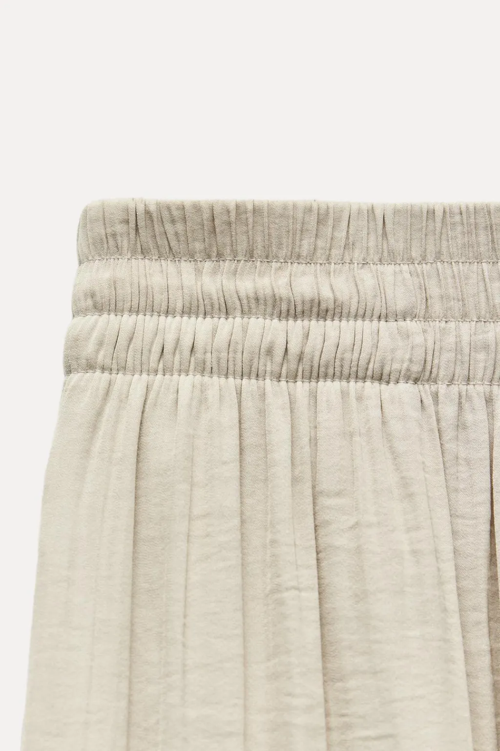 Hot PANTALÓN SATINADO CINTURA ELÁSTICA Mujer Pantalones