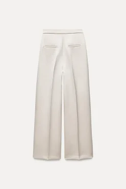 Fashion PANTALÓN SATINADO PINZAS ZW COLLECTION Mujer Pantalones