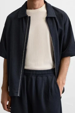 Best PANTALÓN SEERSUCKER PLIEGUES Hombre Pantalones