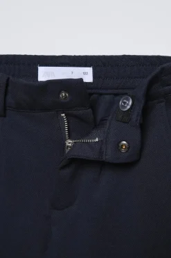 Niños ZARA 6 - 14 Años·Pantalones<PANTALÓN SLIM CHINO COMFORT PIQUÉ
