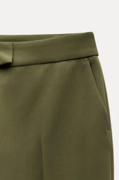 Clearance PANTALÓN SLIM TIRO ALTO Mujer Pantalones