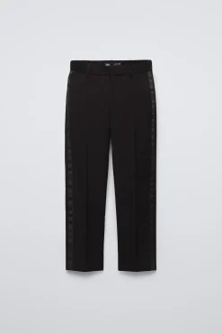 Niños ZARA 6 - 14 Años·Pantalones|6 - 14 Años·Trajes<PANTALÓN SLIM TRAJE ESTRUCTURA