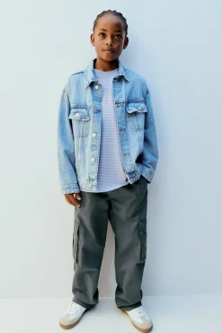 Niños ZARA 6 - 14 Años·Pantalones<PANTALÓN STRAIGHT BOLSILLOS