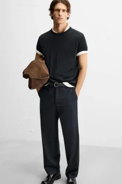 Discount PANTALÓN STRAIGHT FIT Hombre Pantalones