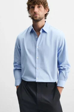 Online PANTALÓN STRAIGHT FIT CON LANA Hombre Pantalones