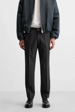 Sale PANTALÓN STRAIGHT FIT CON LANA Hombre Pantalones