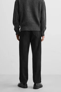 Outlet PANTALÓN STRAIGHT FIT ESTRUCTURA Hombre Pantalones