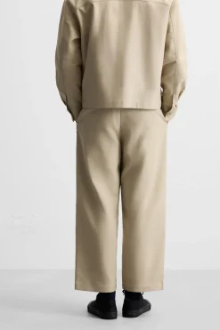 New PANTALÓN STRAIGHT FIT PLIEGUES Hombre Pantalones