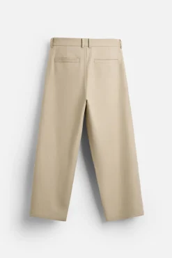 New PANTALÓN STRAIGHT FIT PLIEGUES Hombre Pantalones