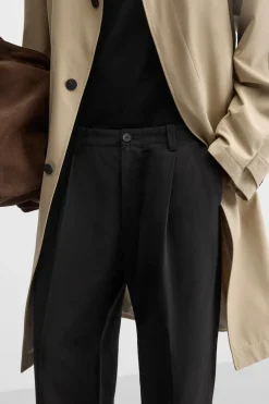 Fashion PANTALÓN STRAIGHT FIT PLIEGUES Hombre Pantalones