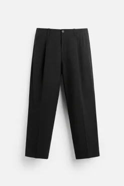 Fashion PANTALÓN STRAIGHT FIT PLIEGUES Hombre Pantalones