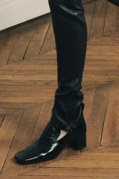 Outlet PANTALÓN STRECH PIEL 100% ZW COLLECTION Mujer Pantalones