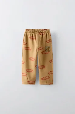 Niños ZARA 1½ - 6 Años·Pantalones|1½ - 6 Años·Pantalones / Leggings<PANTALÓN TEXTOS