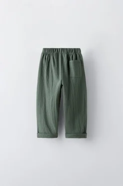 Niños ZARA 1½ - 6 Años·Pantalones|1½ - 6 Años·Pantalones / Leggings<PANTALÓN TEXTURA