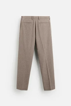 Discount PANTALÓN TEXTURA CON LANA Hombre Pantalones
