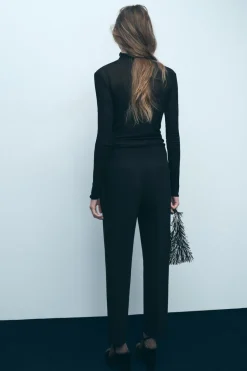 New PANTALÓN TIRO ALTO Mujer Pantalones