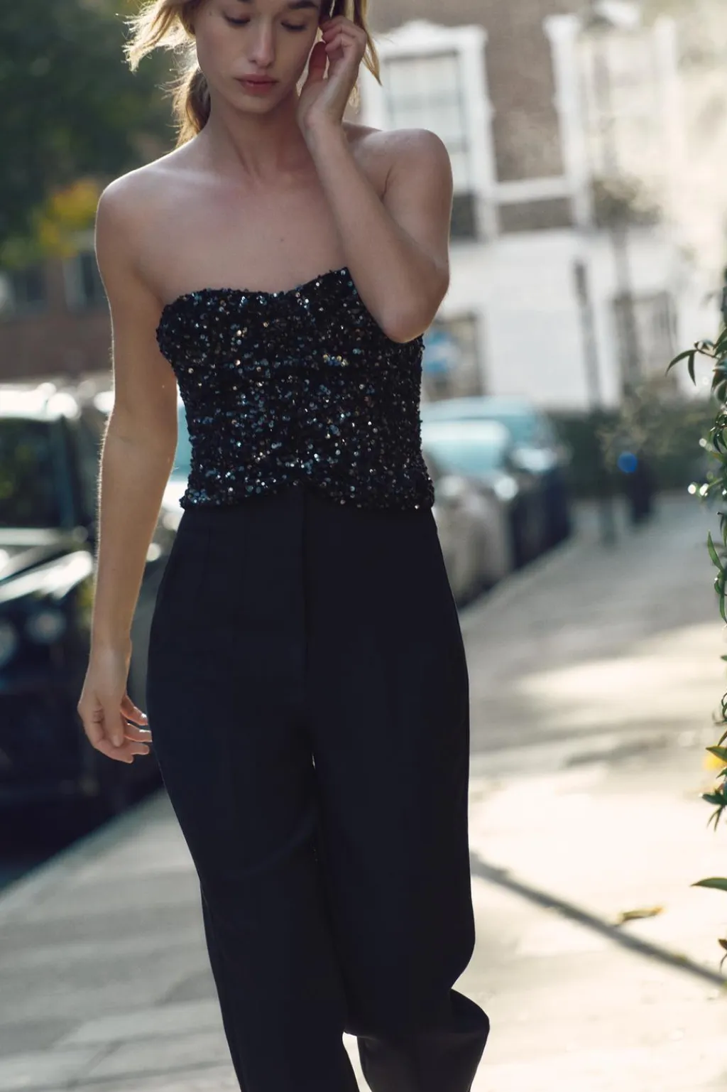 Outlet PANTALÓN TIRO ALTO Mujer Pantalones