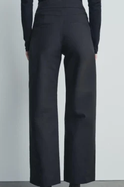 Outlet PANTALÓN TIRO ALTO BOTONES ZW COLLECTION Mujer Pantalones