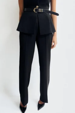 Fashion PANTALÓN TIRO ALTO FLARE Mujer Pantalones