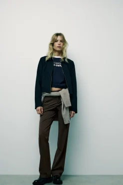 Fashion PANTALÓN TIRO BAJO Mujer Pantalones