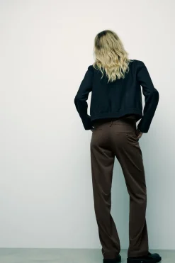 Fashion PANTALÓN TIRO BAJO Mujer Pantalones