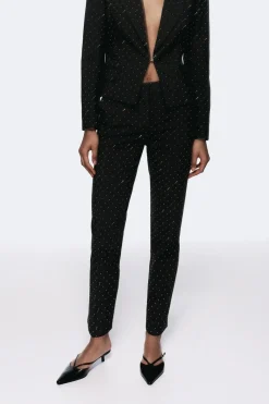 Discount PANTALÓN TOBILLERO BRILLOS Mujer Pantalones