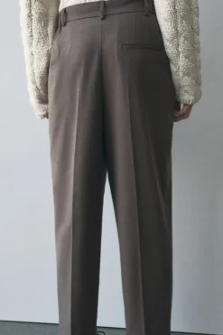 Best PANTALÓN TOBILLERO PINZAS ZW COLLECTION Mujer Pantalones