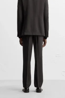 Discount PANTALÓN TRAJE 100% LANA Hombre Pantalones