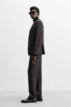 Discount PANTALÓN TRAJE 100% LANA Hombre Pantalones